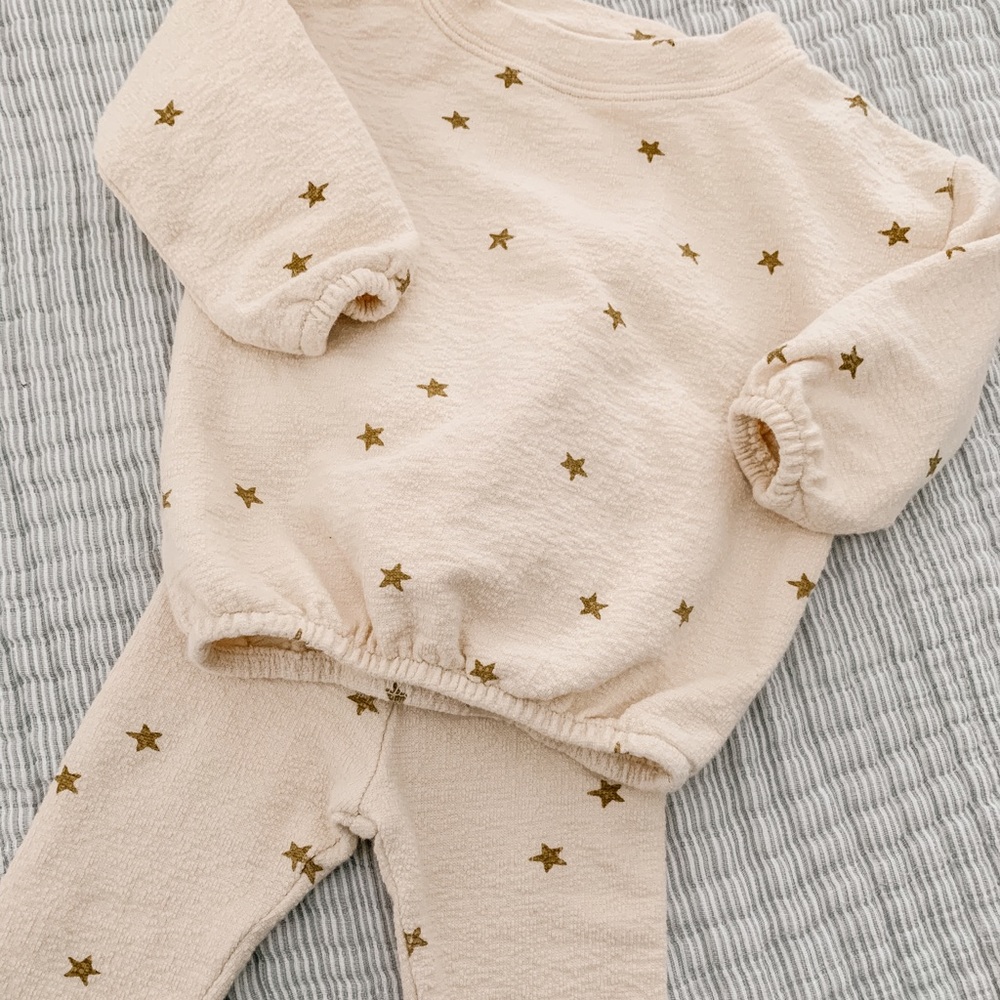 Rylee + Cru knit sweater & legging set | size 3-6M